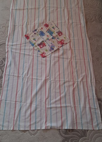 Çocuklar için Renkli Baskılı Uyku Seti 3'lü - Görsel 2