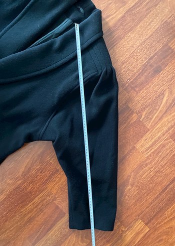 Siyah Düğmeli Uzun Kaban - Görsel 3