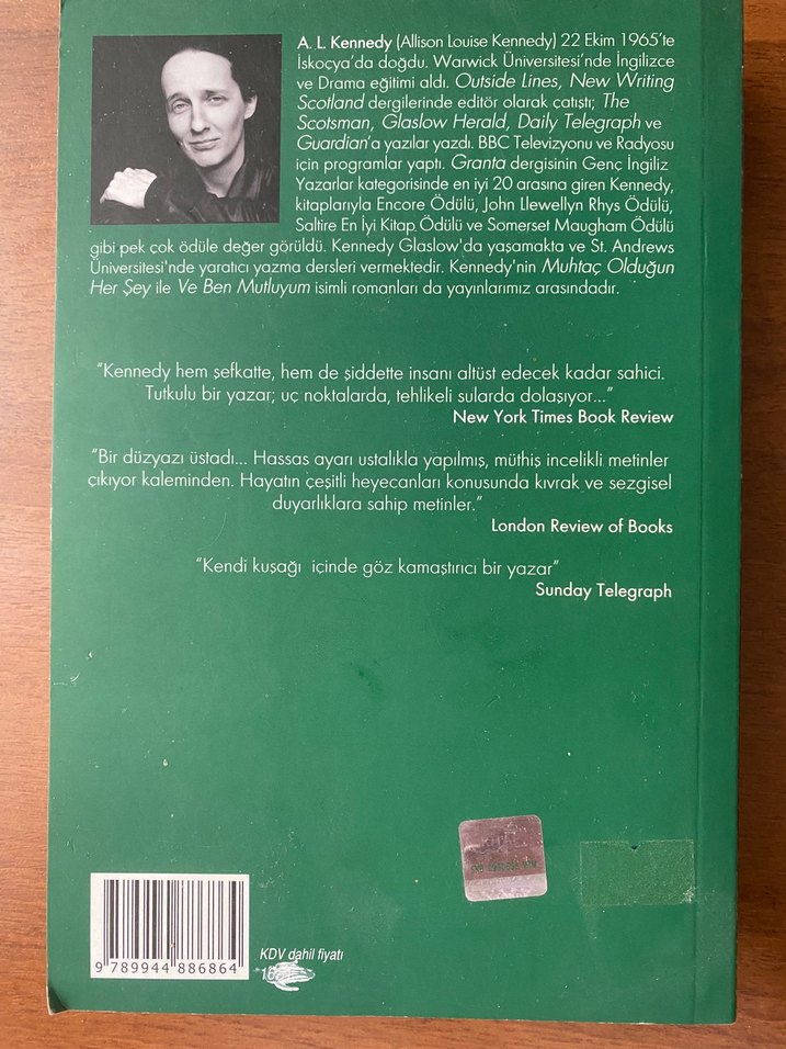 Cennet - A. L. Kennedy - Görsel 2