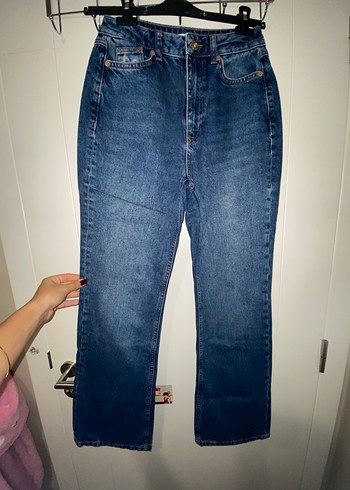 Yüksek Bel Bootcut Oxxo Bella Model Kot Pantolon Jean