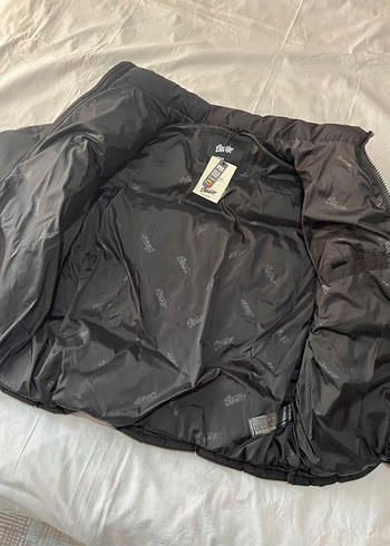 s Beden siyah Renk Pull&Bear Orjinal Şişme Mont