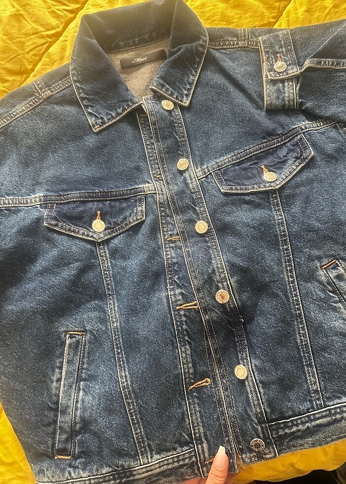 Kot ceket mavi - Görsel 2