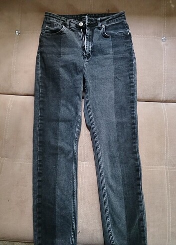 Siyah mom jean 