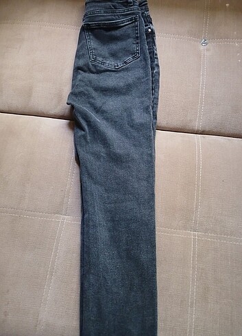 36 Beden Siyah mom jean