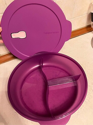 Tupperware mikrodalga kabı