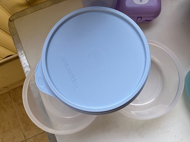 Tupperware Tupperware 3lü şekerpare 630ml