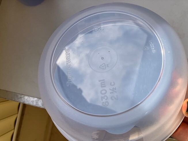 Beden Tupperware 3lü şekerpare 630ml