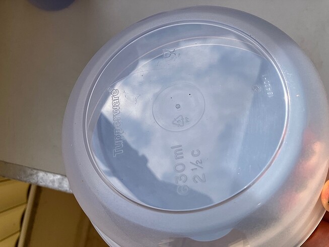 Beden beyaz Renk Tupperware 3lü şekerpare 630ml