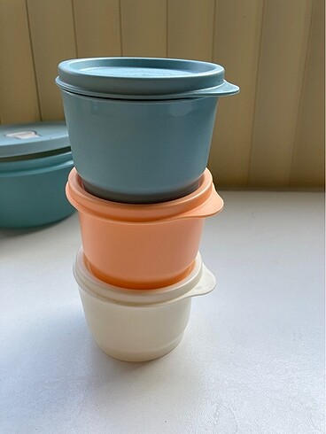 Tupperware Tupperware 3lü saklama kabı 110ml