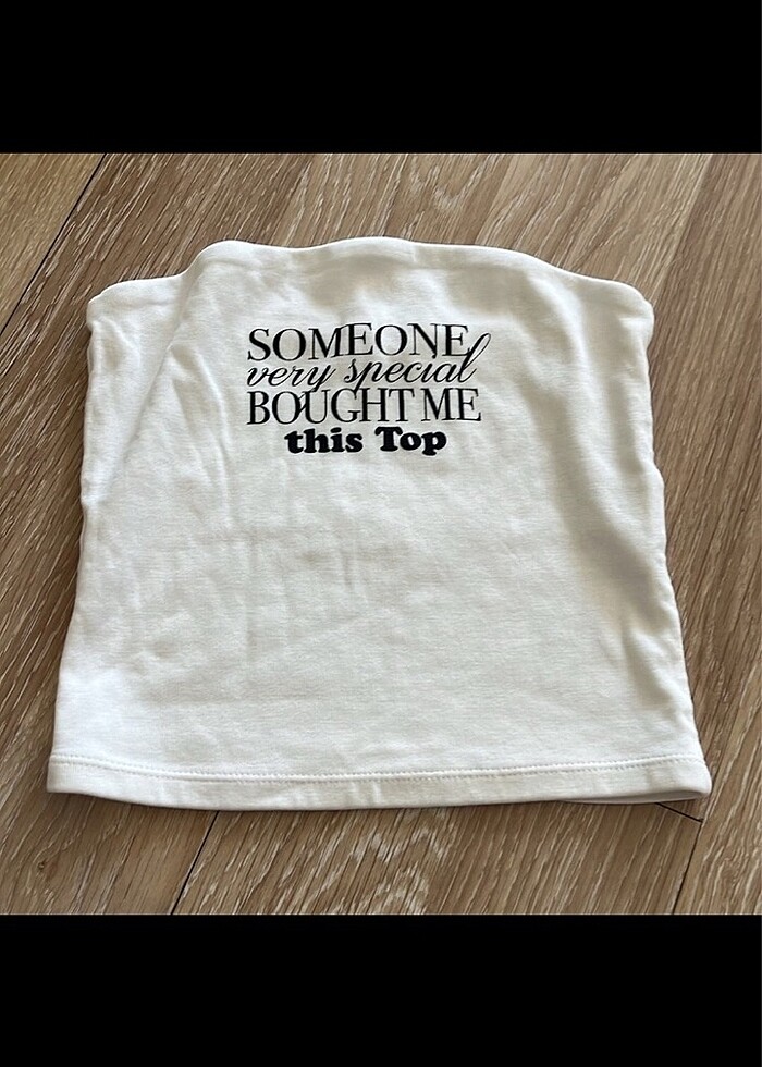 Bershka straplez üst - Görsel 2