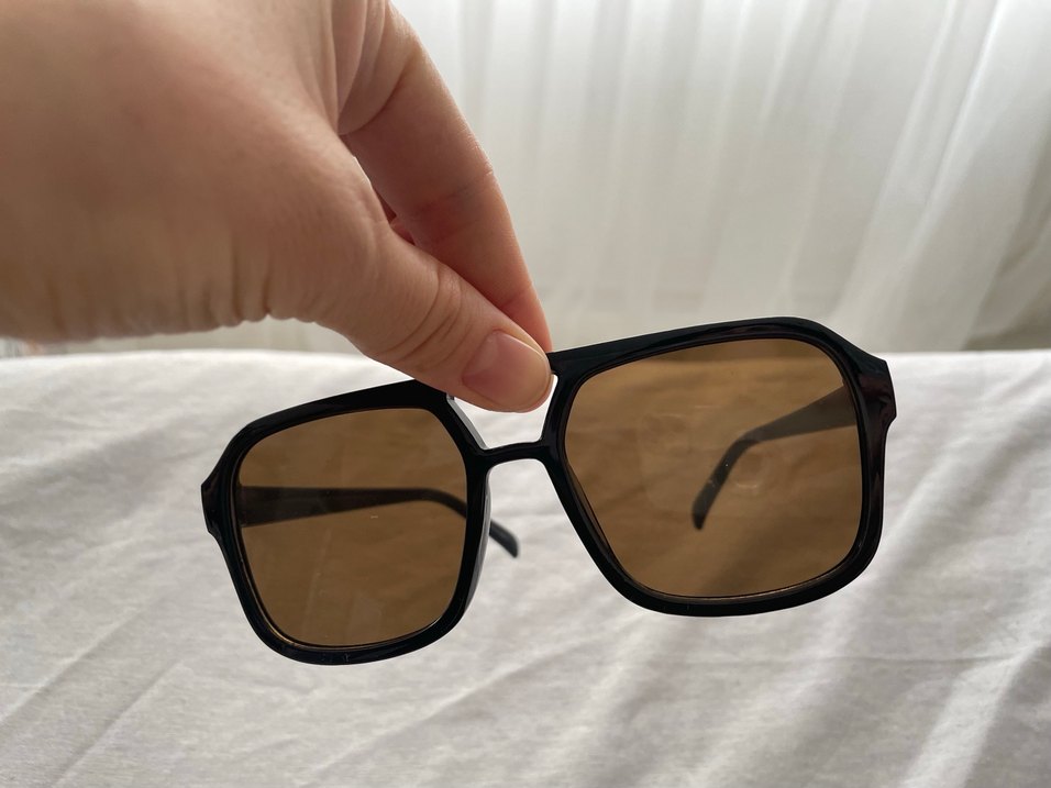 Kahverengi Klasik Kadın Güneş Gözlüğü - Görsel 3