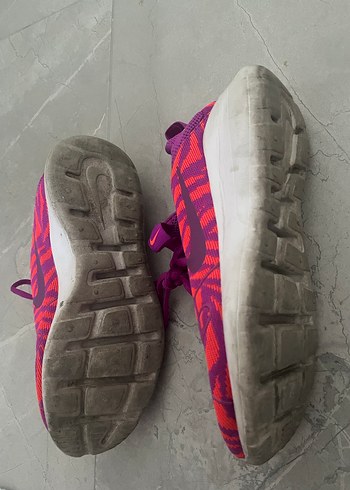 38 Beden pembe Renk Renkli Bağcıklı Kadın Spor Ayakkabı