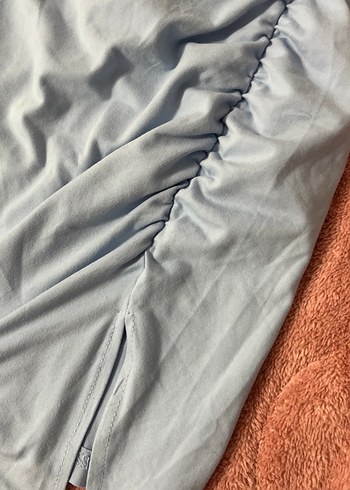 Mını straplez elbıse - Görsel 3