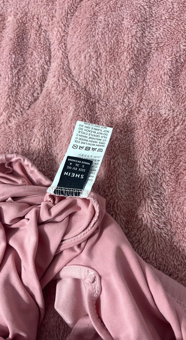 Pembe mini Kadın Elbise - Görsel 4