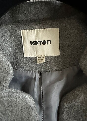 s Beden Koton gri kaban