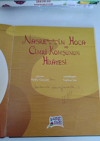 Nasrettin Hoca ve Cimri Komşunun Hikayesi Çocuk Kitabı