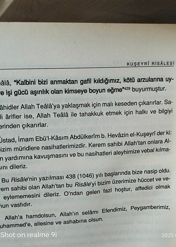 Kuşeyrî Risalesi - Abdülkerim Kuşeyrî