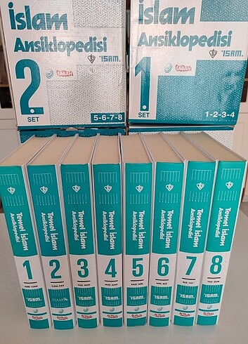TEMEL İSLAM ANSİKLOPEDİSİ 8 cilt2 kutudan oluşur 