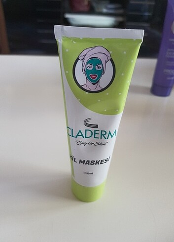 Claderm kil maskesi