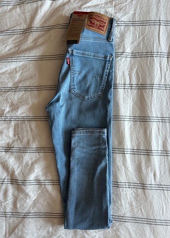 Levis Levi's Gri Sıkı Kesim Kadın Kot Pantolon