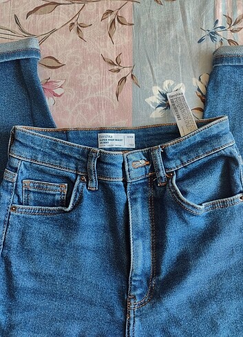 Bershka Bershka yüksek bel kot pantolon