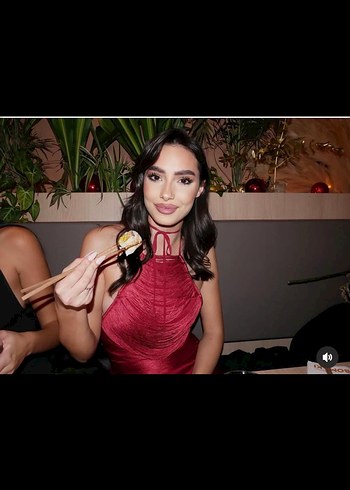 Zara Mini Kokteyl Elbisesi - Görsel 10