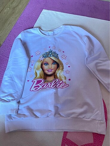 Barbie baskılı sweatshirt