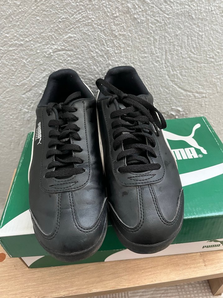 Puma Roma Siyah Beyaz Kadın Spor Ayakkabı - Görsel 2