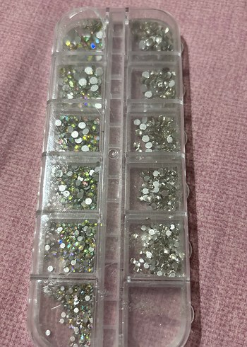 Renkli Tırnak veya makyaj Süsleme Seti - Görsel 2