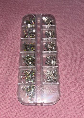 Renkli Tırnak veya makyaj Süsleme Seti - Görsel 3