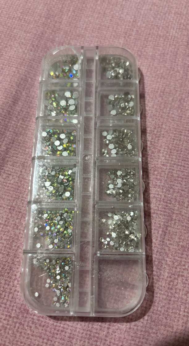 Renkli Tırnak veya makyaj Süsleme Seti - Görsel 2