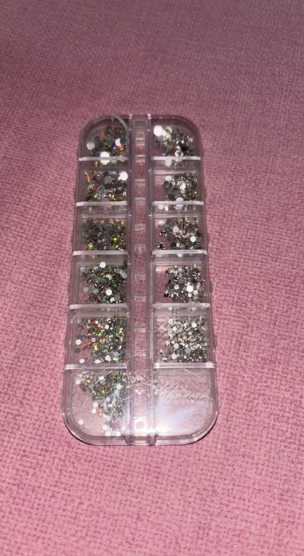 Renkli Tırnak veya makyaj Süsleme Seti - Görsel 3