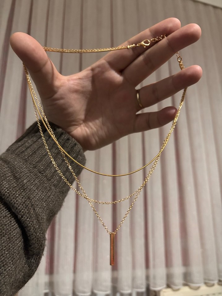 3 lü birleşik kolye - Görsel 2