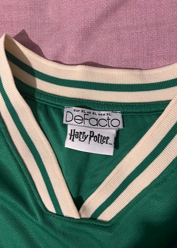 Slytherin Yeşil V Yaka Tişört - Görsel 4