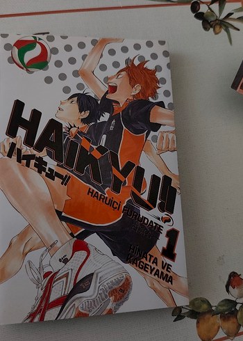 Haikyuu! Cilt 1 Manga hiç okunmadı sıfır.