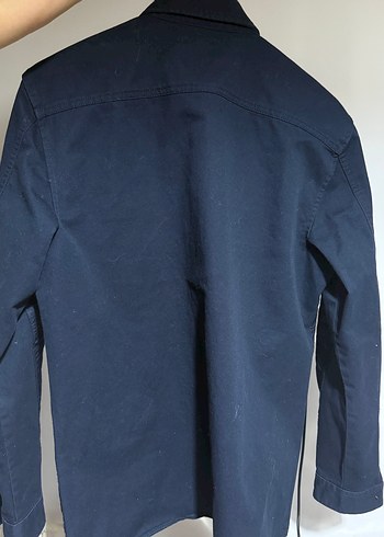 Erkek Lacivert Denim Gömlek - Görsel 6