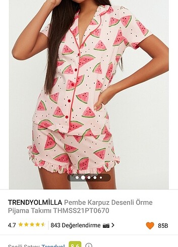 Milla karpuzlu pijama