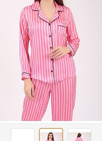 Saten pijama