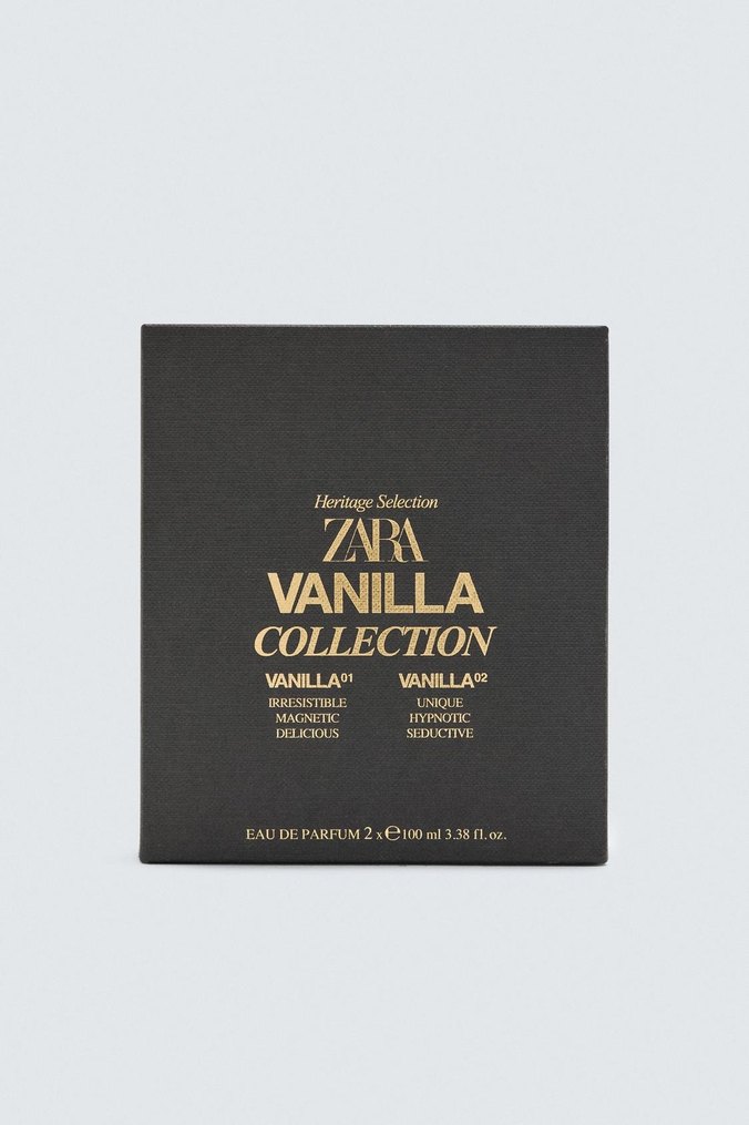 ZARA VANILLA COLLECTION 01+ VANILLA COLLECTION 02 EDP 2 X100 ML - Görsel 2