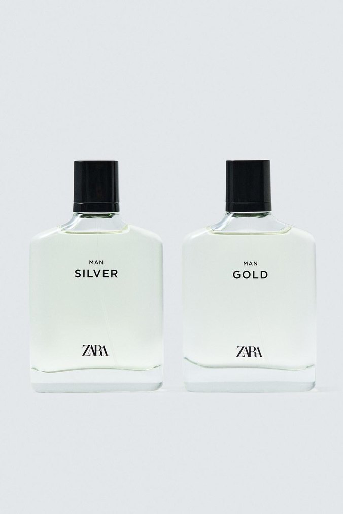 Zara Silver ve Gold Erkek Parfüm Seti - Görsel 2