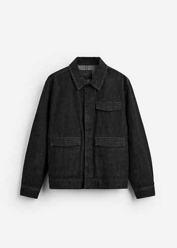 ZARA ORİJİNAL KOT CEKET - Görsel 5