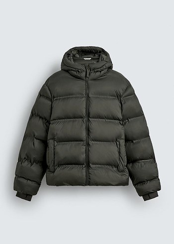 ZARA SU GEÇİRMEZ KAPÜŞONLU ŞİŞME MONT - Görsel 6