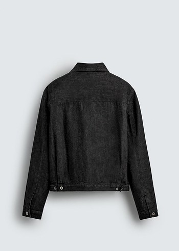 Zara Orijinal Denim Ceket - Görsel 8