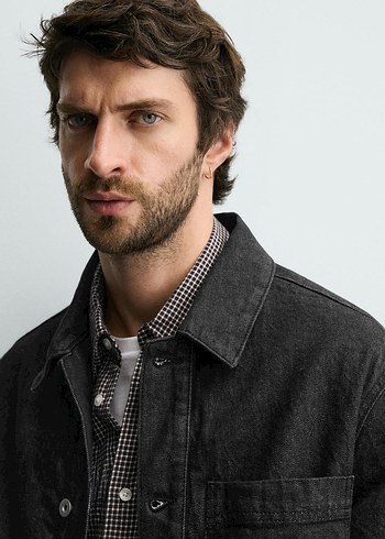 Zara Orijinal Denim Ceket - Görsel 5