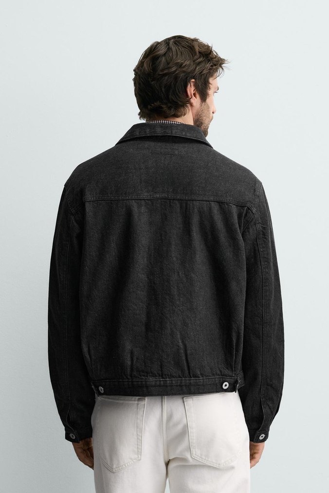 Zara Orijinal Denim Ceket - Görsel 3