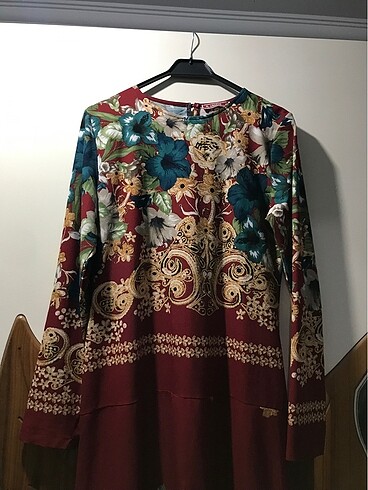 44 Beden bordo Renk Armine kadın elbise