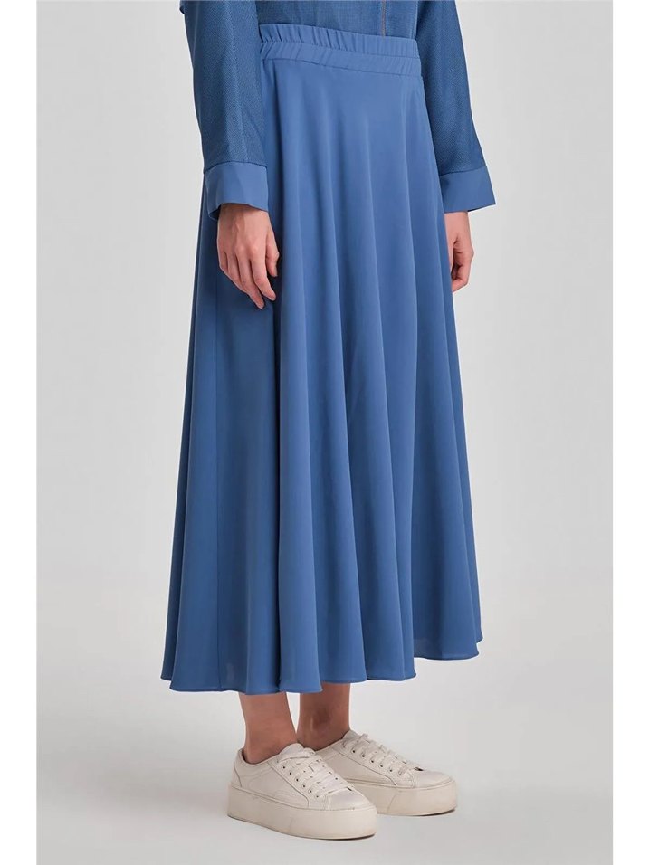 Armine Kapüşonlu, Salaş Kesim, Mavi Kadın etekli takım - Görsel 3