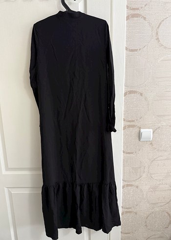 Armine Uzun Kollu Siyah Uzun Elbise - Görsel 2