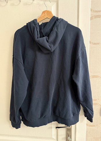 Mavi marka Gri Kapüşonlu Baskılı Sweatshirt - Görsel 5