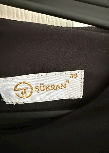 Siyah V Yaka Uzun Kollu Salaş Kadın Elbise - Görsel 5